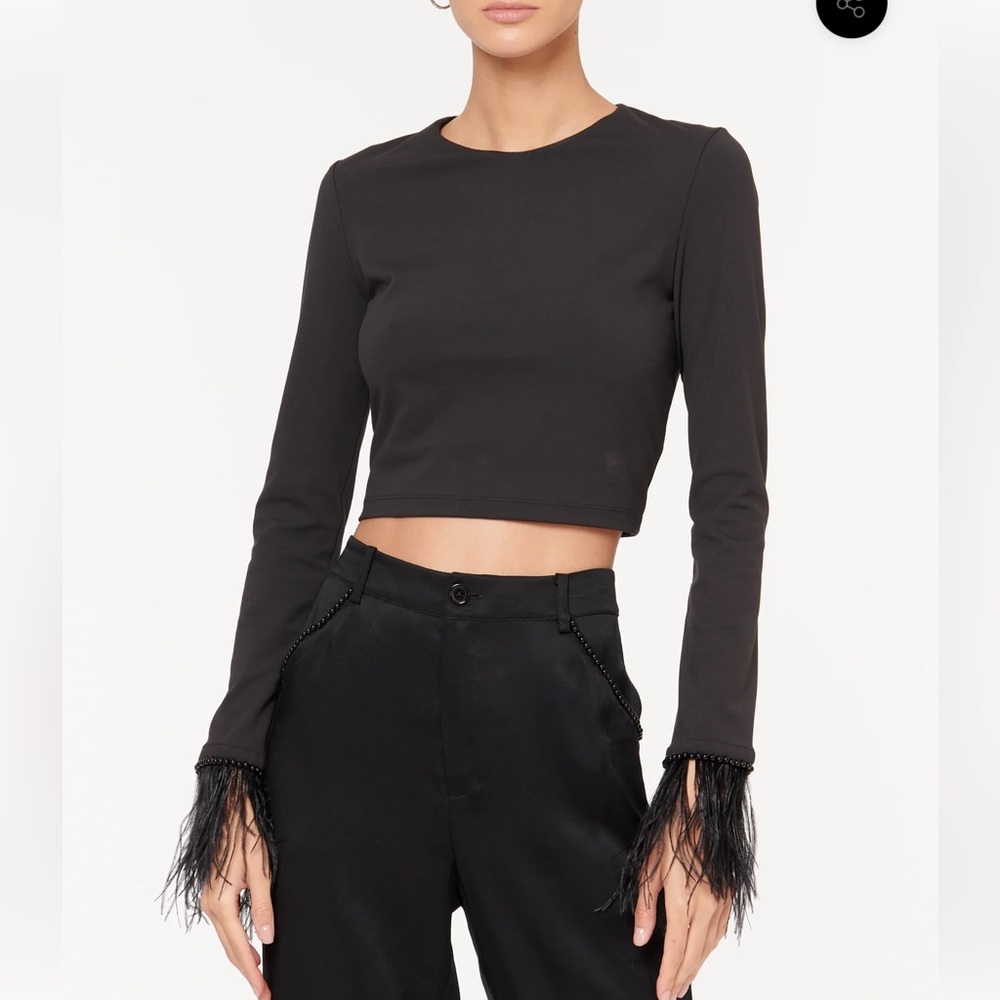 SHIZA TOP BLACK